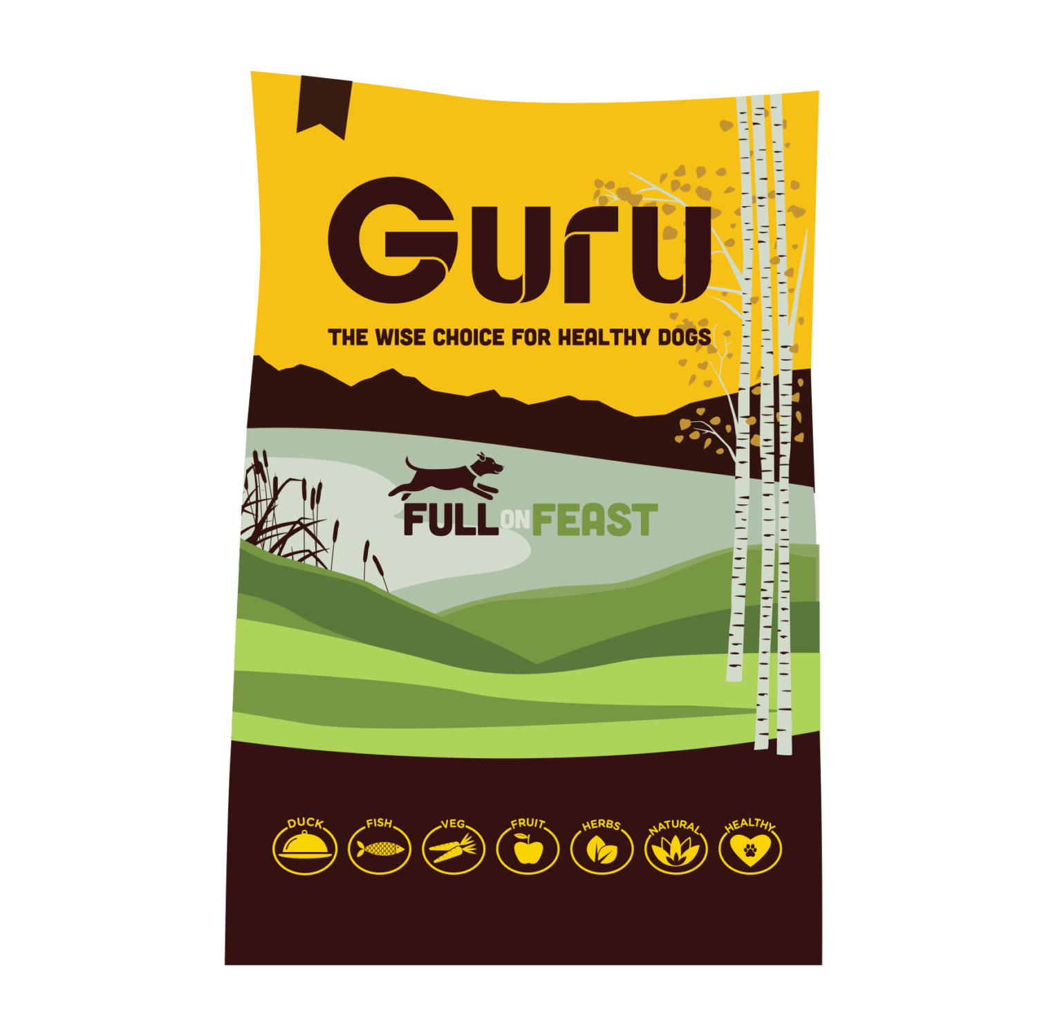 Full On Feast 13kg Grain Free Dog Food Guru Pet Food