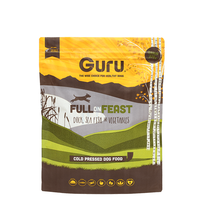 Full On Feast 5kg Healthy Cold Pressed Dog Food Guru Pet Food
